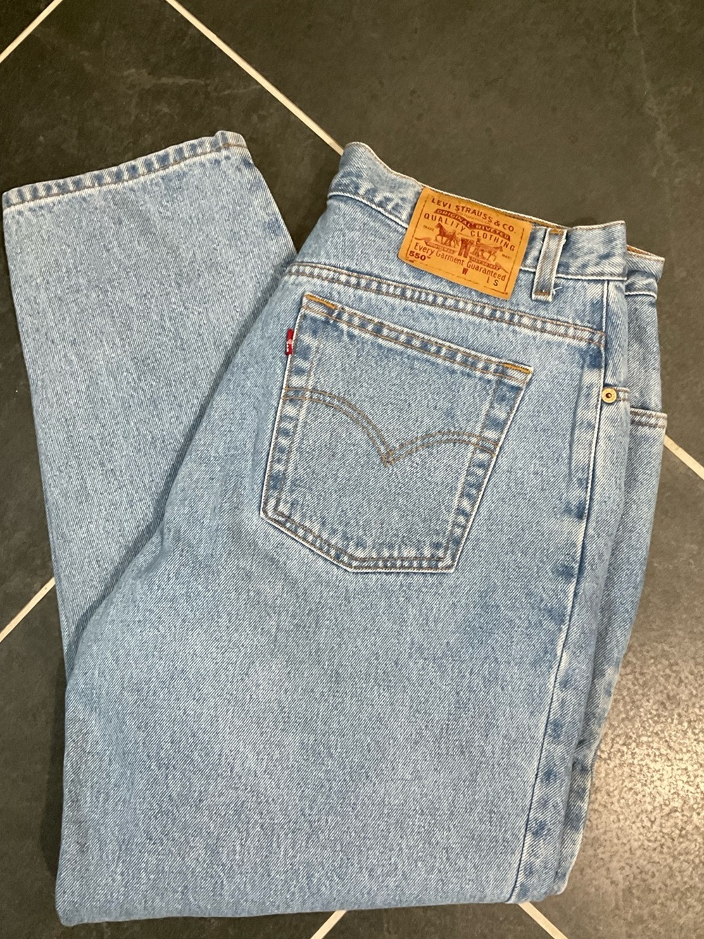 Levi’s 550 Vintage Y2K Relaxed Fit Jeans Women’s Light Wash 18 S Modern 12/14